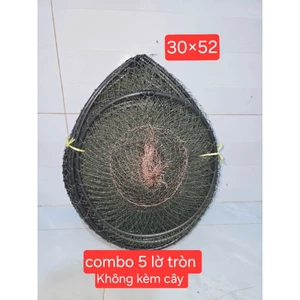 combo 5 lờ cá tròn 30*52(không kèm cây)combo 5 lờ tròn