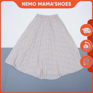 CHÂN VÁY NỮ XẾP LY CHẤM BI BỔNG BỀNH SIZE L (220820046)