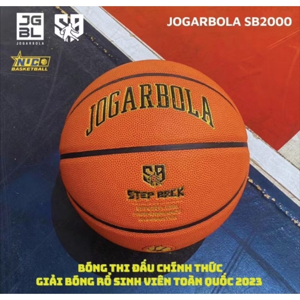 Bóng rổ da số 7 Jogarbola SB2000 Step Back , banh bóng rổ chơi indoor ...