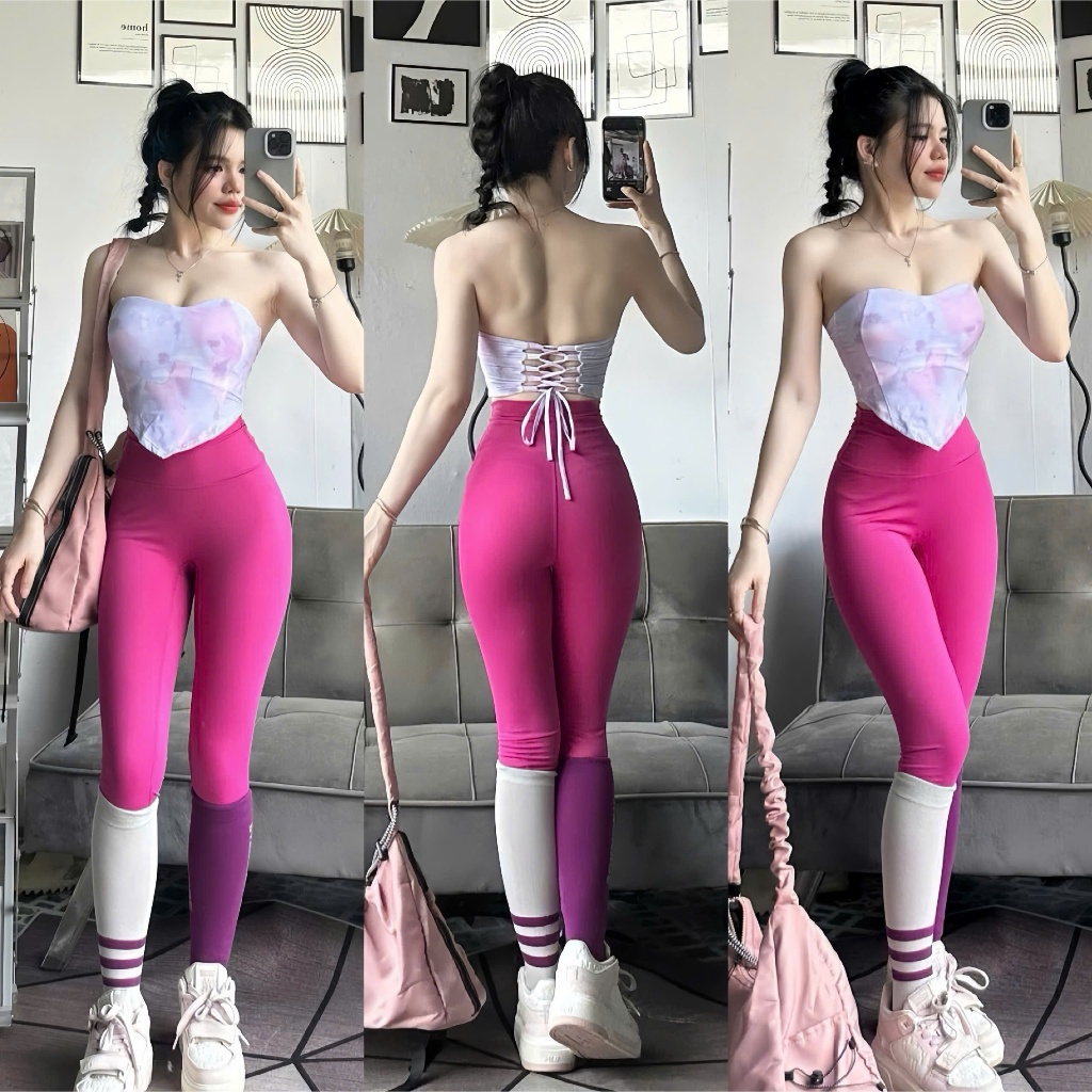 Áo Bra QUÂY CÚP TIM Tôn Vòng Một Kèm Mút Tập Gym-Yoga-Aerobic HOTHISPORT