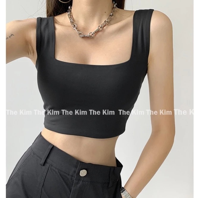 Áo 2 dây thiết kế bản dây to ôm body siêu sexy gợi cảm freszie 38-55kg