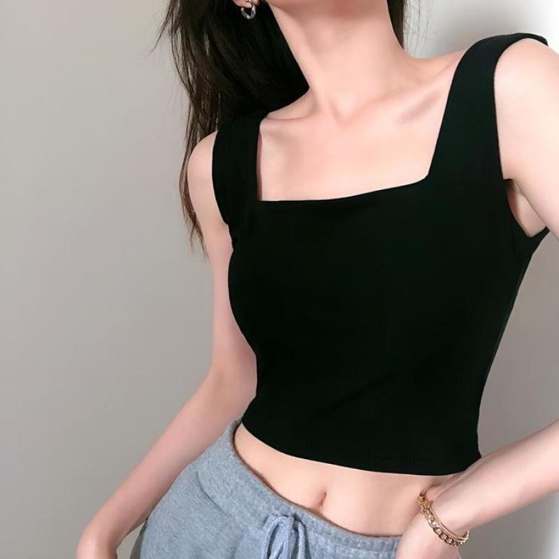 Áo 2 dây thiết kế bản dây to ôm body siêu sexy gợi cảm freszie 38-55kg