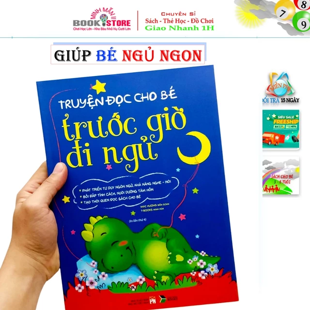 GIÚP BÉ Ngủ Ngon: Truyện Đọc Cho Bé Trước Giờ Đi Ngủ – Tăng EQ & Ngôn Ngữ – Cha Mẹ Cùng Bé Thư Giãn