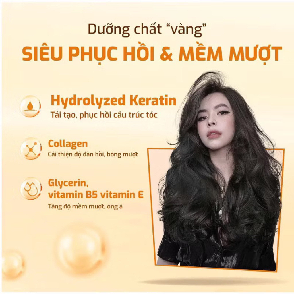 Hấp Ủ Tóc K.WIN Black Professional Hair Treatment Smoothing Siêu Mềm Mựợt Bóng Khoẻ(Hàng Chính Hãng) 500ml