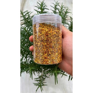 Quế hoa (hoa mộc) nhà Vân dùng pha trà làm bánh rau câu chưng yến