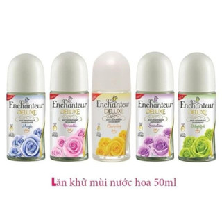 Lăn Khử Mùi Nữ Enchanteur White Ngăn Mồ Hôi Hương Nước Hoa Sữa Đục 50ML