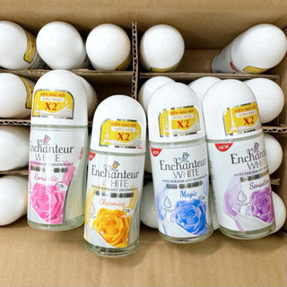 Lăn Khử Mùi Nữ Enchanteur White Ngăn Mồ Hôi Hương Nước Hoa Sữa Đục 50ML