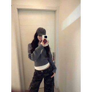 •𝙆𝙞𝙣𝙜𝙨𝙝𝙤𝙥𝙗𝙚𝙖𝙪𝙩𝙮•Áo Len Trơn Khoá Basic WG.WE QC