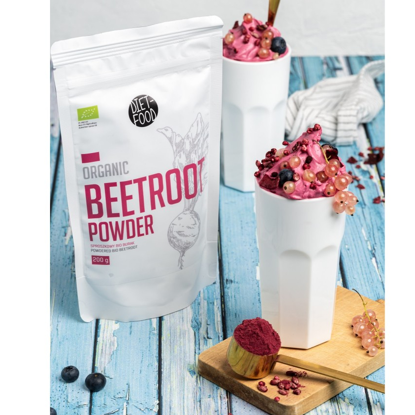 [2027] Bột Củ Dền Hữu Cơ Organic Beetroot Powder Diet Food 200g