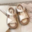 Dép Sandal Bé Gái Quai Chéo Cao Cấp – Đế Mềm Chống Trượt, Thoáng Khí, Phong Cách Hàn Quốc Cho Bé