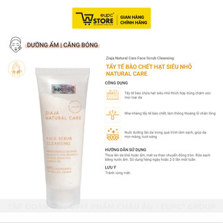Tẩy Tế Bào Chết Hạt Siêu Nhỏ Ziaja Natural Care 70ml Thành Phần Tự Nhiên An Toàn Cho Mọi Loại Da EUPC STORE
