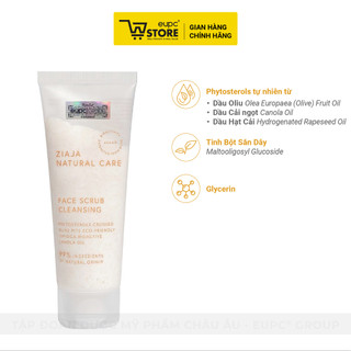 Tẩy Tế Bào Chết Hạt Siêu Nhỏ Ziaja Natural Care 70ml Thành Phần Tự Nhiên An Toàn Cho Mọi Loại Da EUPC STORE