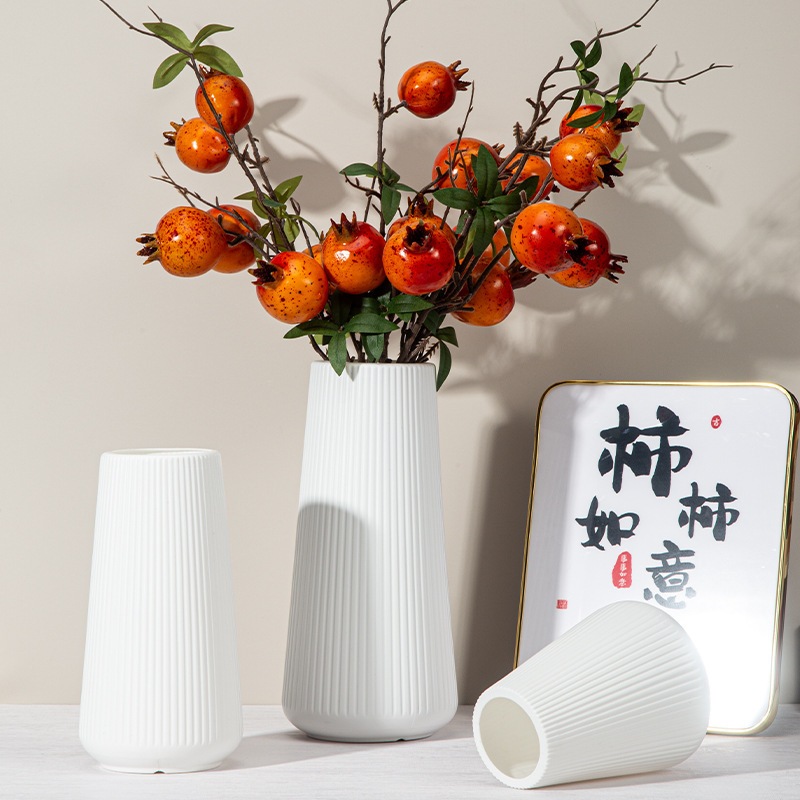 Bình Cắm Hoa - Lọ Hoa Bằng Nhựa Việt Nhật Giả Gốm, Dùng Trang Trí Nhà Cửa, Decor..