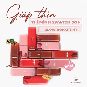 [BLACK ROUGE] Son Tint Bóng Black Rouge Glow Bokki Tint - Bokki Date 2027