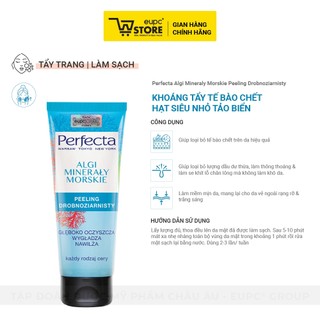 Khoáng Tẩy Tế Bào Chết Hạt Siêu Nhỏ Tảo biển Perfecta 75ml Thích Hợp Cho Da Dầu, Da Hỗn Hợp EUPC STORE