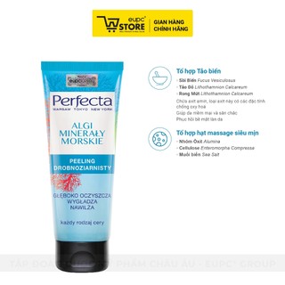Khoáng Tẩy Tế Bào Chết Hạt Siêu Nhỏ Tảo biển Perfecta 75ml Thích Hợp Cho Da Dầu, Da Hỗn Hợp EUPC STORE