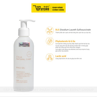 Gel Rửa Mặt Natural Care 190ml Thành Phần Thuần Chay Phù Hợp Với Mọi Loại Da EUPC STORE