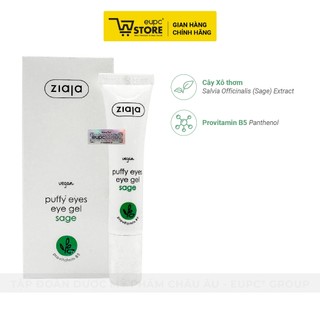 Gel Tiêu Bọng Mắt Ziaja 15ml Chăm Sóc Da Vùng Quanh Mắt Cho Mọi Loại Da Và An Toàn Với Mắt EUPC STORE