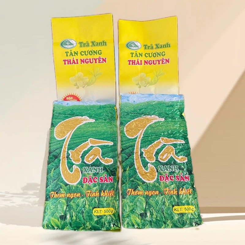 (2 Gói) Trà Bắc Thái Nguyên loại ĐB-1KG-hút chân không