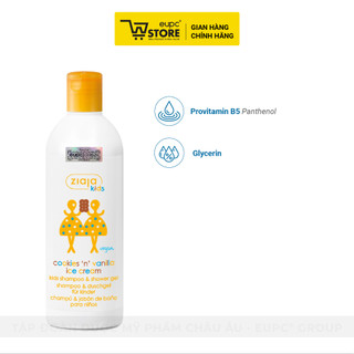 Tắm Gội 2in1 Dành Cho Trẻ Từ 3 Tuổi Ziaja Kids 400ml Làm Sạch Da Nhẹ Nhàng, Thành Phần An Toàn, Lành Tính EUPC STORE