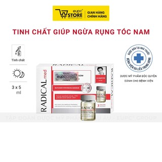 Tinh Chất Giúp Giảm Rụng Tóc Nam Radical Med 3x5ml Giúp Tóc Chắc Khỏe, Bồng Bềnh EUPC STORE