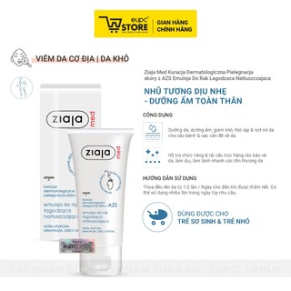 Nhũ Tương Dịu Nhẹ, Dưỡng Ẩm Toàn Thân Ziaja Med 100ml Dành Cho Mọi Loại Da, An Toàn Với Trẻ Sơ Sinh EUPC STORE