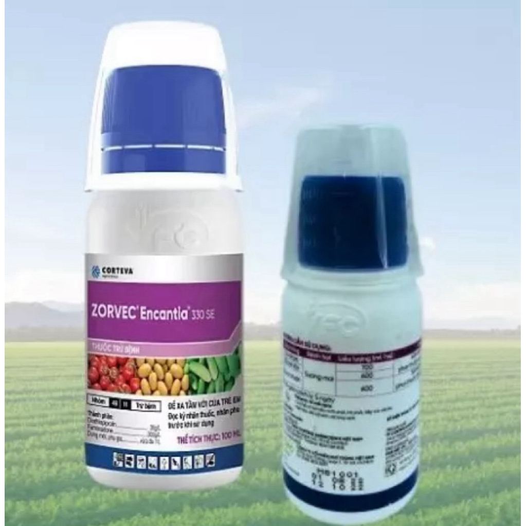 Zorvec Encantia 330SE-phòng sương mai, nấm trái- Chai 100ml