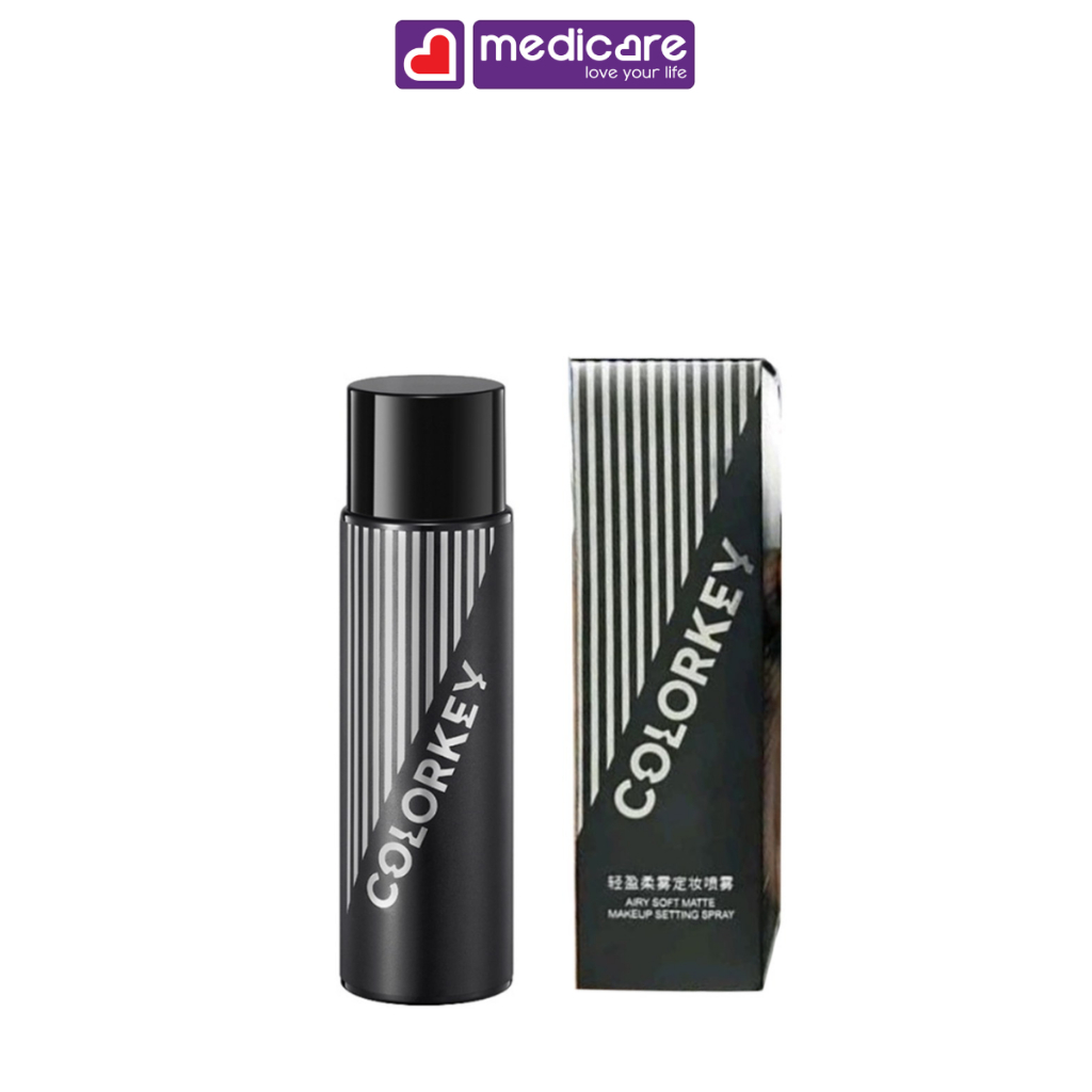 Xịt cố định trang điểm COLORKEY spray dành cho mọi loại da 100ml