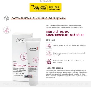 Tinh Chất Dịu Da Tăng Cường Hiệu Quả Bởi B5 Ziaja Med 30ml Dưỡng Ẩm Làm Dịu Cho Da Mẩn Đỏ, Treatment EUPC STORE