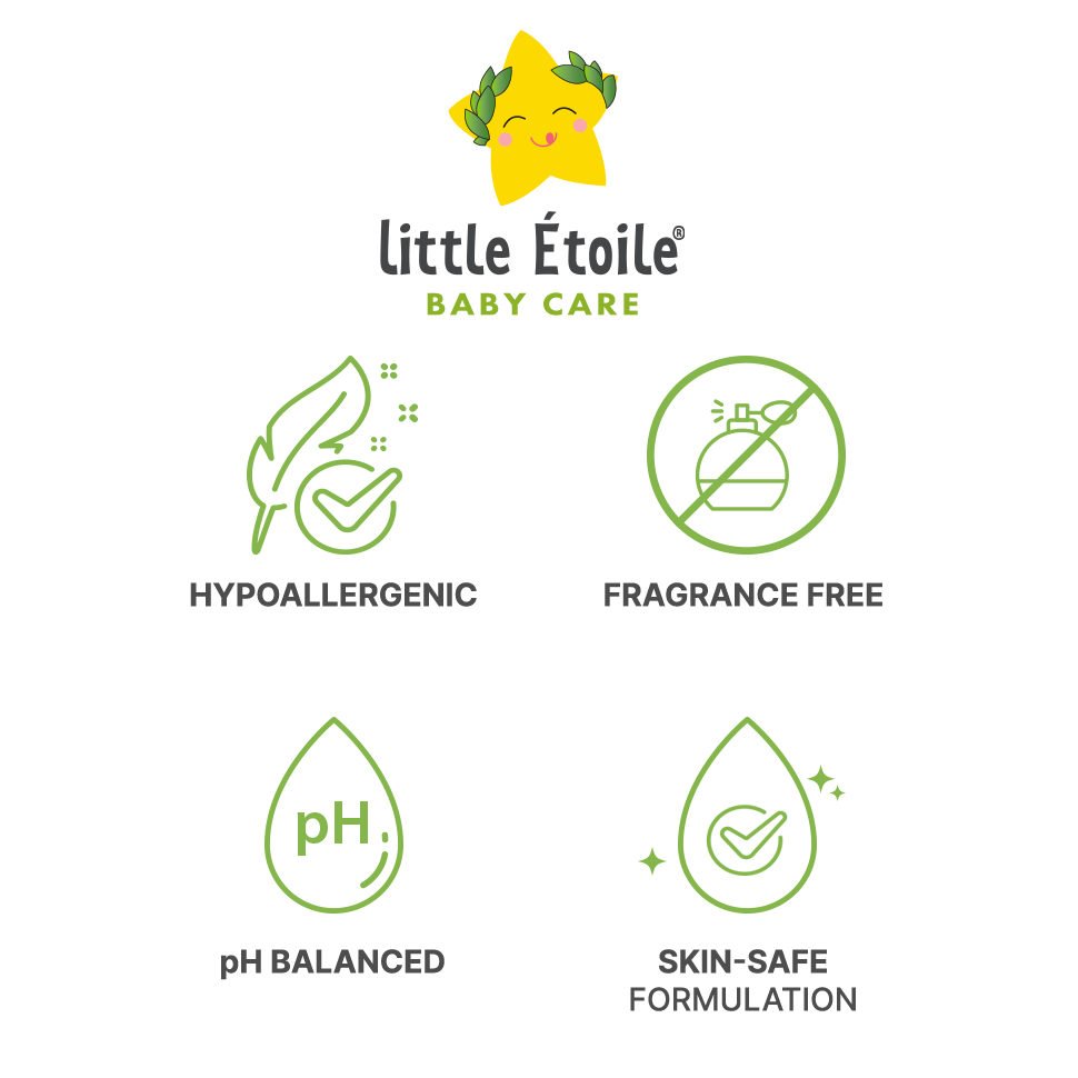 Kem dưỡng da Little Étoile Baby Care Úc phục hồi cho da khô-nhạy cảm của bé