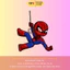 Bộ Hình In, Ủi Nhiệt Spider Man 04 - CP8 PET Sticker