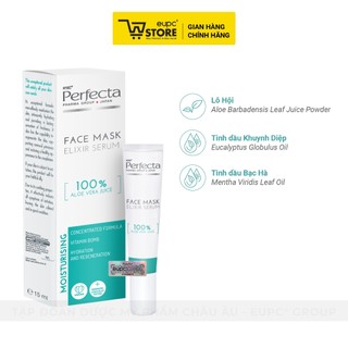Tinh Chất Lô Hội Tái Tạo Da Liền Sẹo Perfecta 15ml Giúp Dưỡng Ẩm Hỗ Trợ Làm Mờ Sẹo EUPC STORE