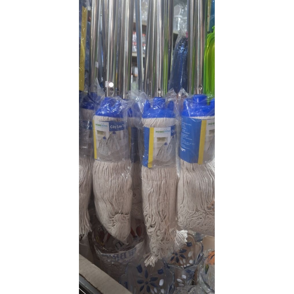 Cây Lau Nhà Công Nghiệp Tròn Xòe cán tăng đơ Homeinno