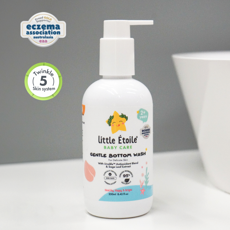 Dung dịch vệ sinh Little Étoile Baby Care Úc làm sạch dịu nhẹ vùng nhạy cảm cho bé