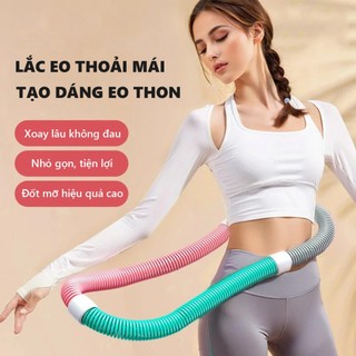 Vòng lắc eo thể dục 3 lớp PVC cao cấp giúp giảm mỡ bụng săn chắc vòng eo dùng cho mọi lứa tuổi TS15