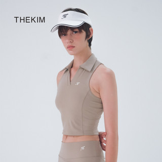 THEKIM Mũ Pickleball, tennis thêu logo , mũ nón lưỡi trai nửa đầu thể thao phối viền lé chất kaki A364