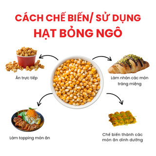 [PRE - ORDER] Hạt Bỏng Ngô Chế Biến Bắp Rang Dan D Pak I Popcorn Kernels Grains De Maïs I 908g