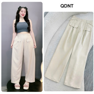 Tổng Hợp Quần Suông Dài Mặc Đi Học Đi Làm, Quần Tây Bigsize Nữ Cho Chubby Từ 60-92kg