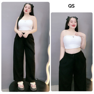 Tổng Hợp Quần Suông Dài Mặc Đi Học Đi Làm, Quần Tây Bigsize Nữ Cho Chubby Từ 60-92kg