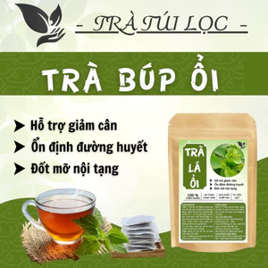 HÒA BÌNH ORGANIC - Trà Túi Lọc Lá Ổi - Thanh nhiệt, thanh lọc, Giảm cân - Bịch 50 lọc