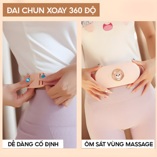 Quà Tặng Máy Massage Bụng Kinh Bạn Gái Ngày Lễ, Set Quà Tặng Ý Nghĩa Valentine, 8/3, 20/10 Người Yêu