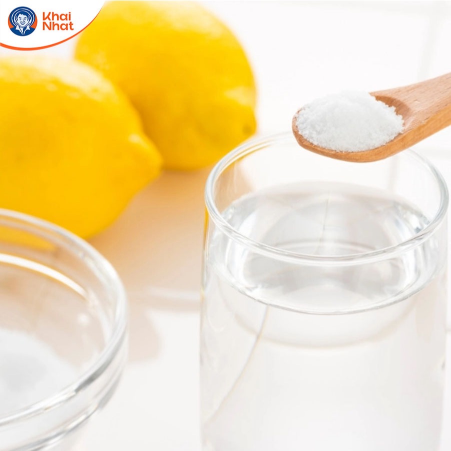 Bột chanh Acid Citric (C6H8O7.H2O>99%) - Bột tạo chua, Chất điều chỉnh PH (1kg/gói)