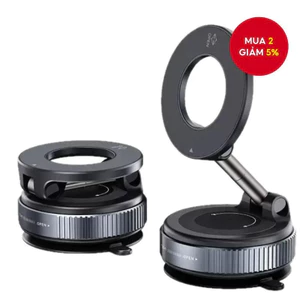 Giá đỡ điện thoại ô tô hút chân không từ tính xoay 360 ° BB-463