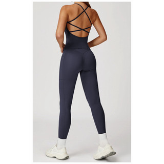 Đồ tập gym nữ, yoga thoáng khí cao cấp, áo tank dây chéo quần ngắn, quần dài, quần loe (mã 043)