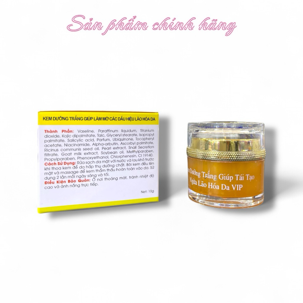Kem Dew Today Dưỡng Trắng Giúp Làm Mờ Các Dấu Hiệu Lão Hoá Da 10gram