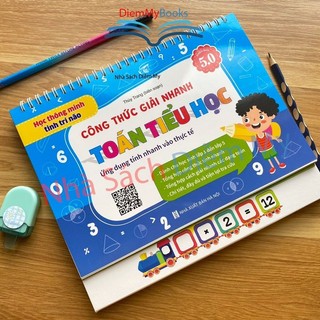 Sách - Bộ Lịch Công Thức Giải Nhanh Toán Và Tổng Hợp Kiến Thức Tiếng Anh Tiểu Học (Phiên bản 5.0)