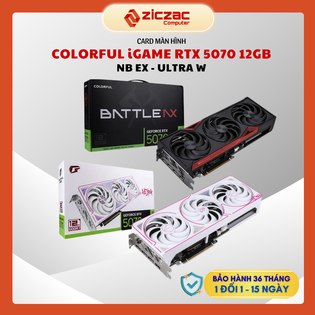 VGA Colorful RTX 5070 Gaming 12GB GDDR7 - BH 36th chính hãng | Shopee ...