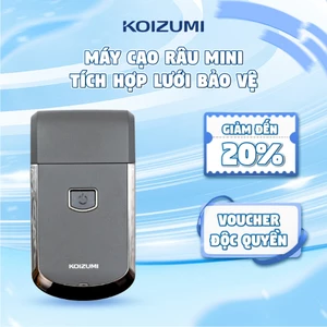 Máy Cạo Râu Mini Thiết Kế Vừa Khít Bề Mặt Nhẹ Nhàng Cạo Sạch Tích Hợp Lưới Bảo Vệ Vùng Da Tiếp Xúc