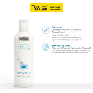 Dầu Massage Bảo vệ & Dưỡng Da Cho Trẻ Từ 1 Ngày Tuổi Ziaja Baby 270ml Thành Phần Thuần Chay An Toàn Lành Tính EUPC STORE