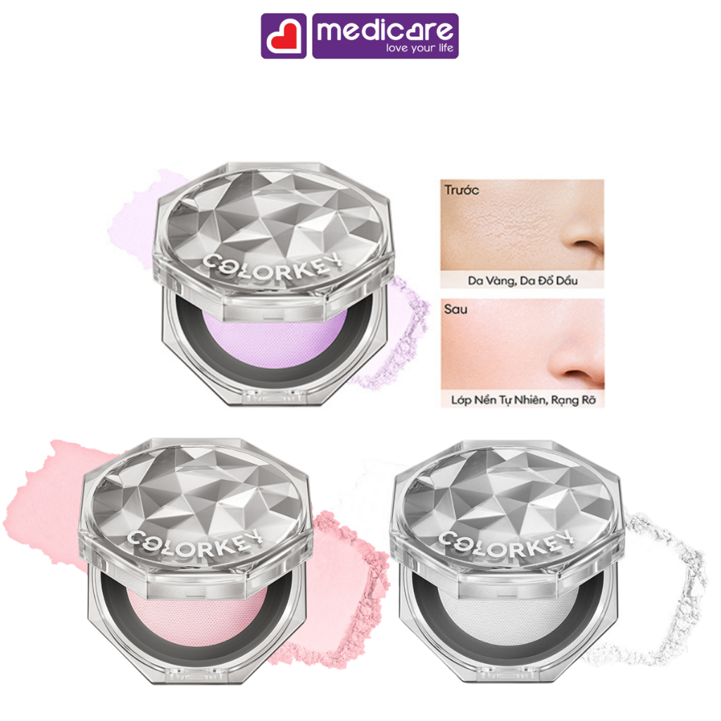 Phấn phủ dạng bột COLORKEY Lasting Naturally-Occurring 8g